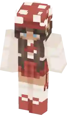 minecraft girl skin brown hair