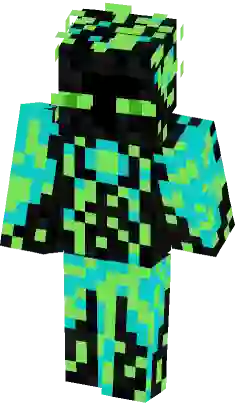 Blue Enderman  Minecraft Skin