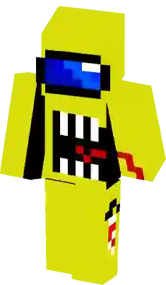 Sus Amogus Yellow Minecraft Skin