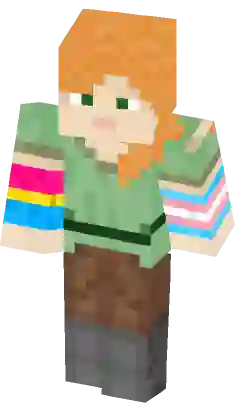 pan // girl .  Minecraft Skin