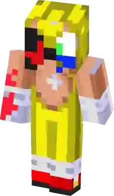 Tails Doll (Sonic R / FNF Vs. Sonic.EXE) Minecraft Skin