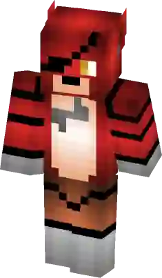 FNaF: Movie - Foxy the pirate Minecraft Skin