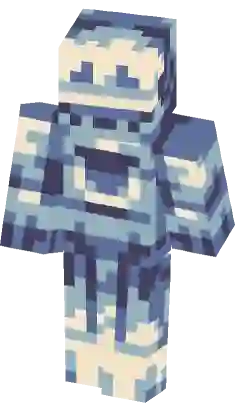 Skincraft! Minecraft Poki Yeti Skin! 