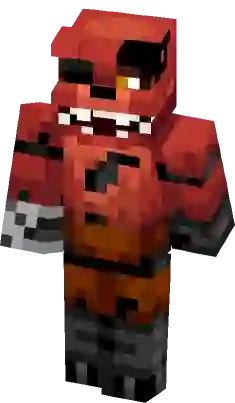 FNaF: Movie - Foxy the pirate Minecraft Skin