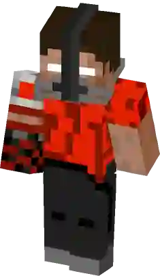 Herobrine Classic Model Minecraft Skin