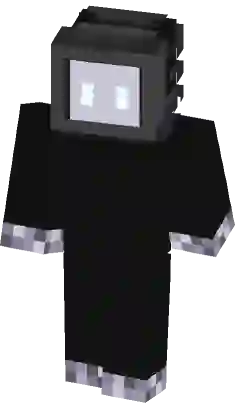 The man with upside down face Minecraft Skin