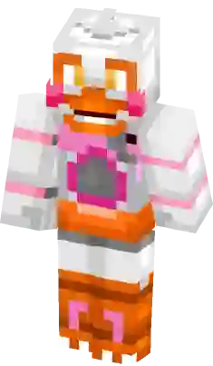 Funtime Chica Girl Minecraft Skin