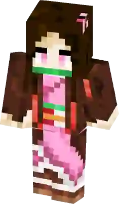 nezuko  Minecraft Skins