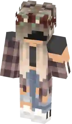 This Minecraft skin from _pes has been worn by 17 players and has the  following tags: Cover Eyes, Stockings, Blindfold, Gl…