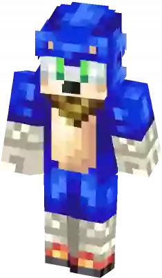 Sonic (Sonic Boom Skin Series) Minecraft Skin