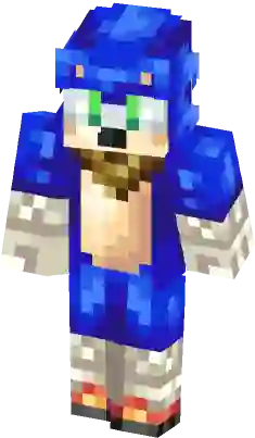 Sonic (Sonic Boom Skin Series) Minecraft Skin