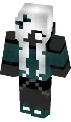 2 ways to install Black And White Herobrine Girl Skin #minecraft #girl # skins