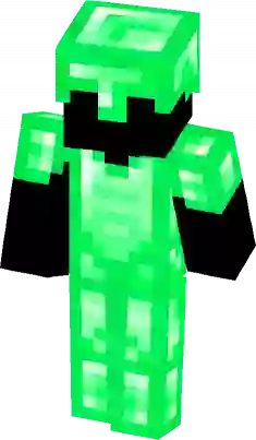 minecraft emerald armor skin