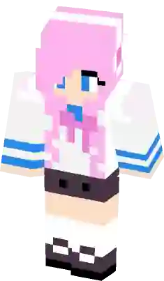 Yukikaze from Maou-sama, Retry! (it's a trap) Minecraft Skin