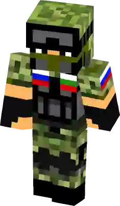 Minecraft Skins Russian Herobrine Skin PNG Image With Transparent