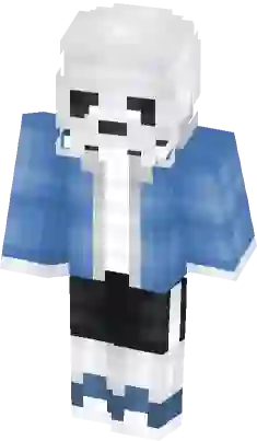 Sans  Undertale Minecraft Skin