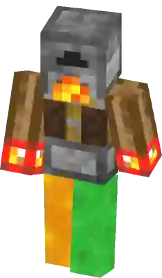 Furnace Metal Minecraft Skin