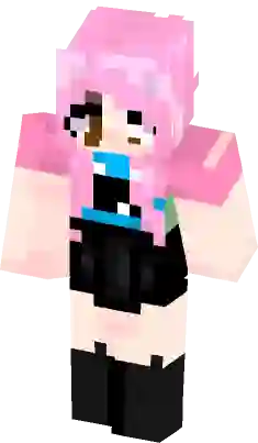 Belle Delphine - Gamer girl V2 Minecraft Skin