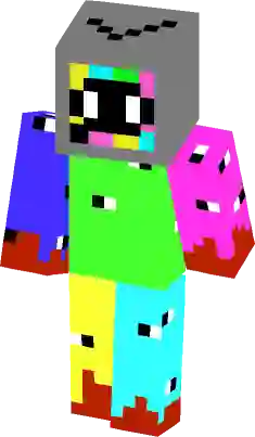 random weirdcore/dreamcore skin