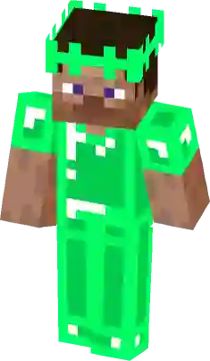 minecraft emerald armor skin