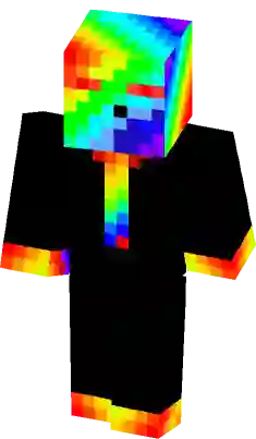 dj enderman, Minecraft Skin