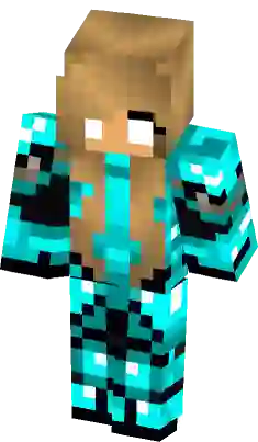 Herobrine Girl Minecraft Skin