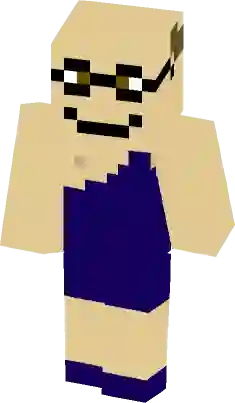 devito holding a poop (Devito's incredible creative killer skins) Minecraft  Skin