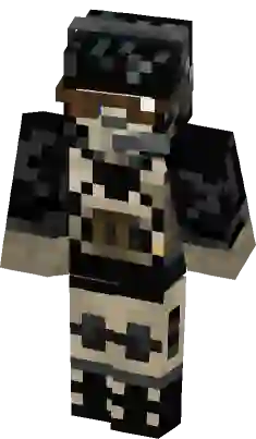 Call of Duty MW2-[Ghost] Minecraft Skin