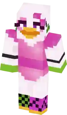 FNAF Sister Location - Funtime Chica Minecraft Skin