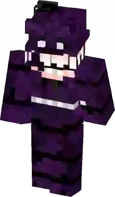 Stylized🐻👥Shadow Freddy Minecraft Skin