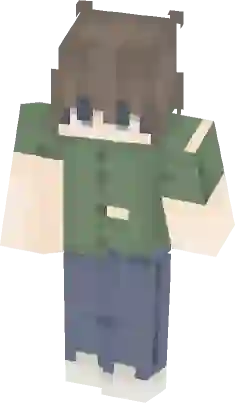 Tubbo dressing up as his Minecraft Skin 