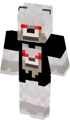 minecraft evil wolf