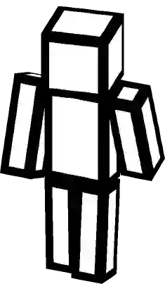 black and white minecraft creeper clipart