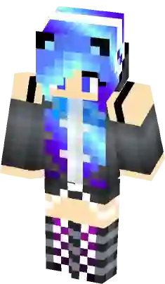 hot minecraft girl skins fox