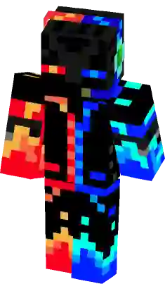 fire herobrine nova skin