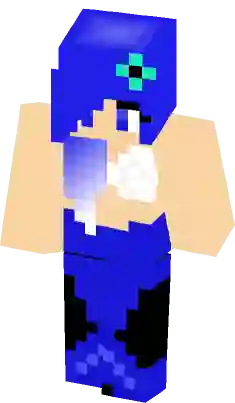 cartoon minecraft girl base