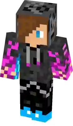 Ender Dragon Boy With Ender Armor  Minecraft skins boy, Minecraft