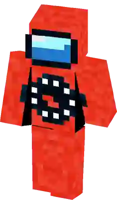 sus among us red Minecraft Skin