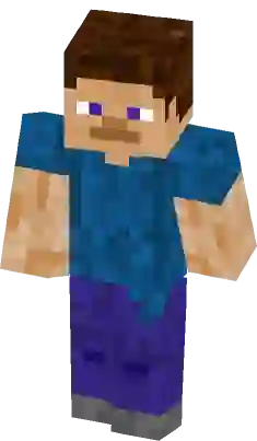 Herobrine - Minecraft skin (64x64, Steve)