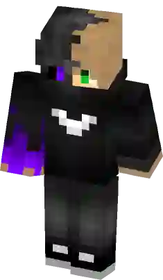 Look for this skin but full enderman without it being half and half : r/ Minecraft