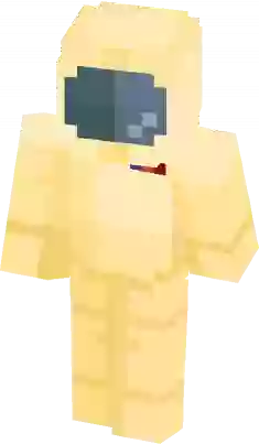Sus Amogus Yellow Minecraft Skin
