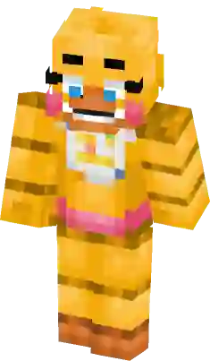 Withered Chica  FNaF 2 Minecraft Skin