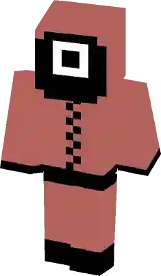 Squid game worker Minecraft Skins