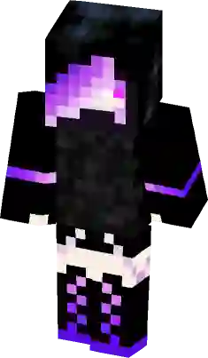 Minecraft: Pocket Edition Herobrine Enderman Skin, broken screen