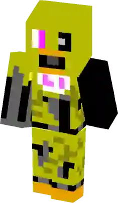 Withered chica Minecraft Skins