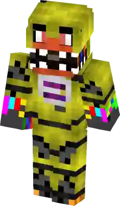 Withered Chica  Minecraft Skin