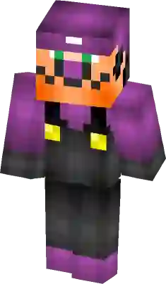 waluigi minecraft skin