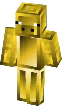 gold block  Minecraft Skin