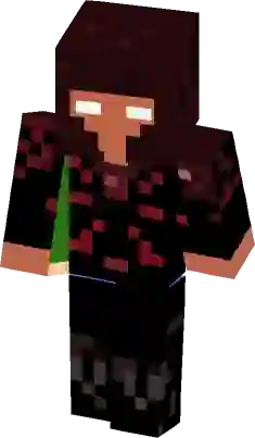 Red Herobrine Minecraft Skin