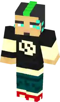 Total dramarama Duncan kid Minecraft Skin